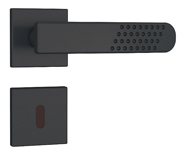 Fechadura Porta Interna Quarto Stam 813/21 Preto Preta 40mm