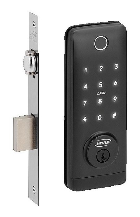 Fechadura Eletrônica Digital Rolete Imab Pret D100 Bluethoot