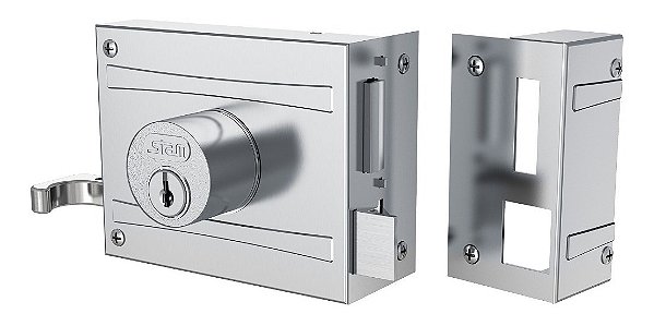Fechadura Externa De Sobrepor Inox 701/100 Stam