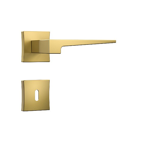 Fechadura Interna Quarto Dourada Gold Classic 3200 Stam 55mm