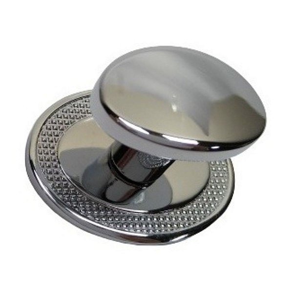 Puxador Beetle Com Base Granada Zen Cromado Zp5402.1