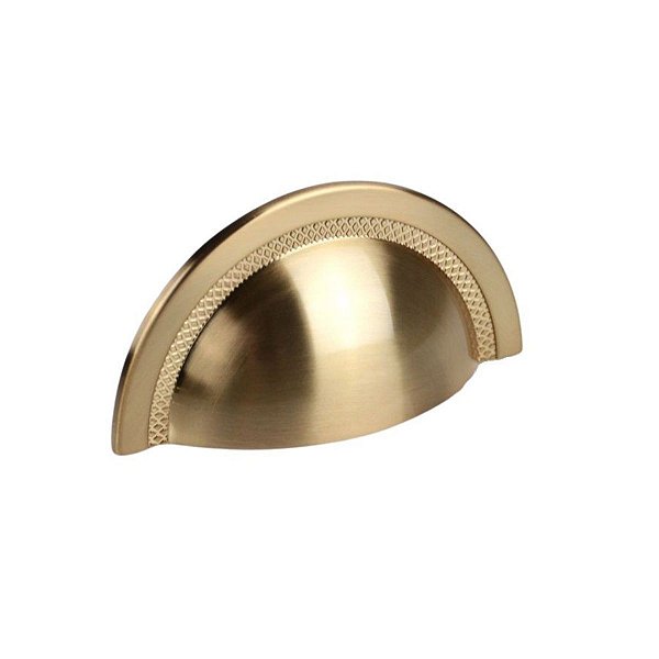 Puxador Shell Gold Escovado Zen 64mm Zp4318.b00