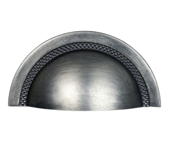 Puxador Shell Zen Niquel Velho Envelhecido 64 Mm Zp4318.889