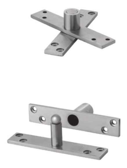 Dobradica Porta Pivotante Pivot 287 Imab Inox Escovado 200kg