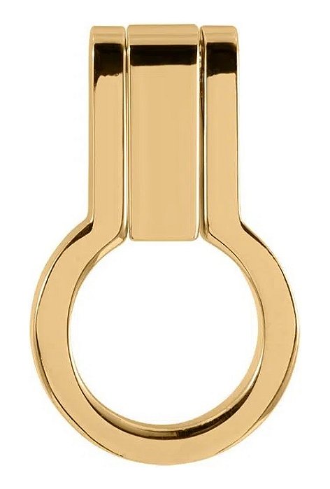 Puxador Antique Ponto Zen Gold (dourado Brilhante) Pingente
