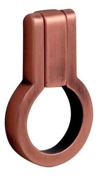 Puxador Antique Ponto Zen Vecchio Cobre Zp5404.648 Pingente