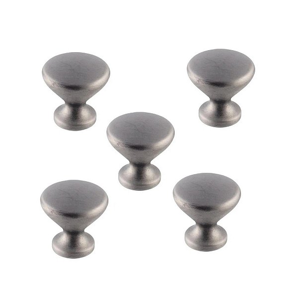 Kit 5 Puxador Cup Zen Niquel Velho Zp5238.889 Ponto