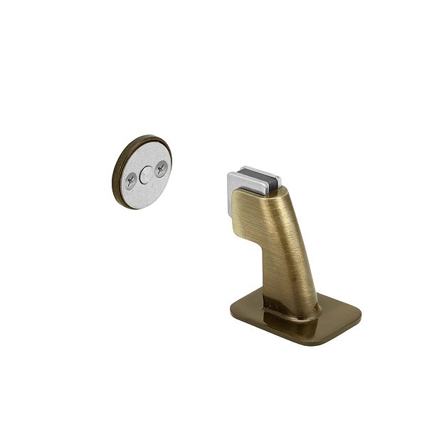 Prendedor Fixador Porta Magnético Adesivo Antique Ouro Velho