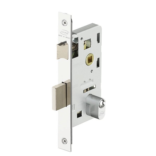 Fechadura Imab Maquina Avulsa Externa 40mm Cilindro Cromada