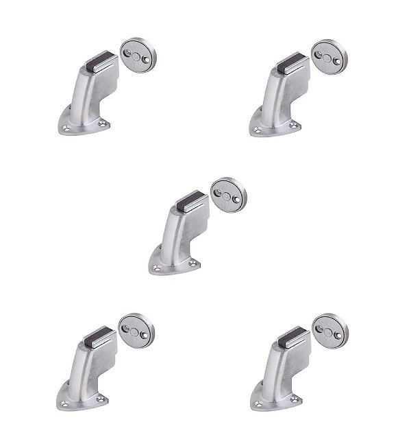 Kit 5 Prendedor Fixador Porta Magnético Imab 808 Escovado