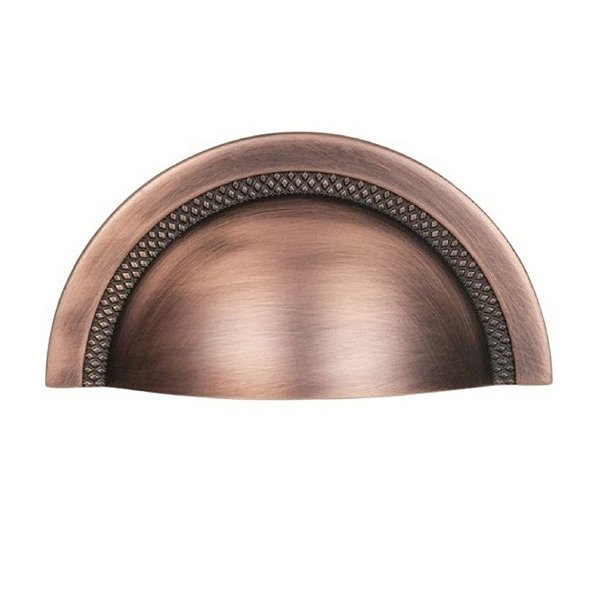 Puxador Shell 48 Mm Zen Vecchio Cobre Zp4319.648 Concha