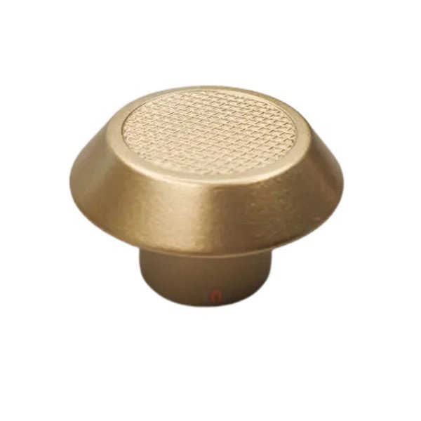 Puxador Moveis Ponto Disk P Dourado Matte Fosco Zen Zp5473