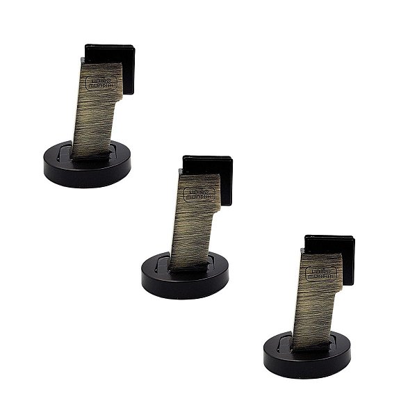 KIT 3 PRENDEDOR MAGNETICO 535 ANTIQUE UNIAO MUNDIAL IMA
