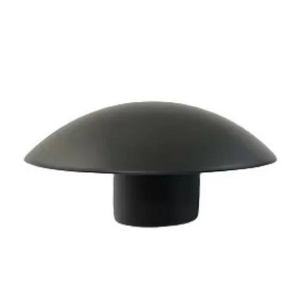 Puxador Moveis Orion 55 X 27mm Preto Fosco Zen Ponto Zp1884