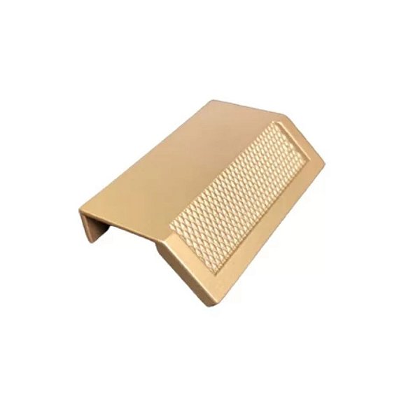 Puxador Moveis Citizen 45 Graus P Dourado Matte Fosco Zen