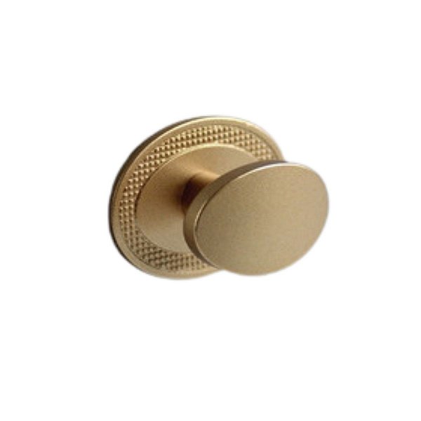 Puxador Zen Beetle Com Base Granada Zen Dourado Fosco