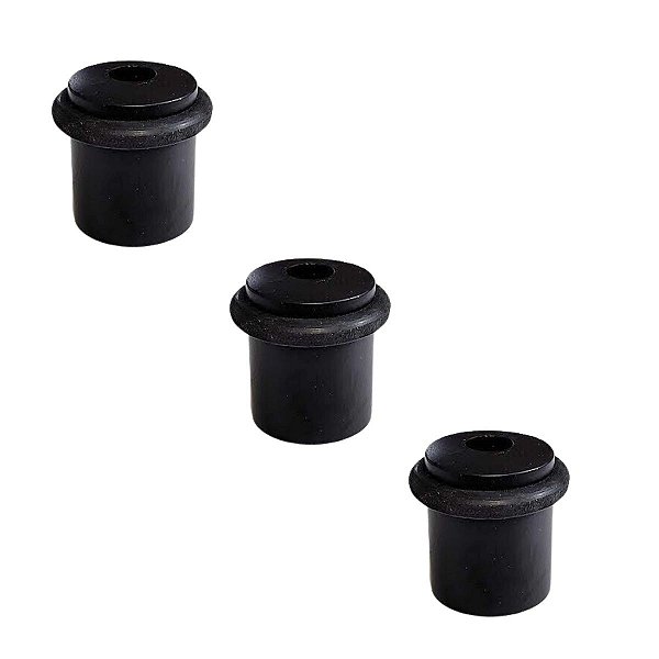 KIT 3 AMORTECEDOR DE PORTA IMAB 0300 ZAMAK PRETO FOSCO