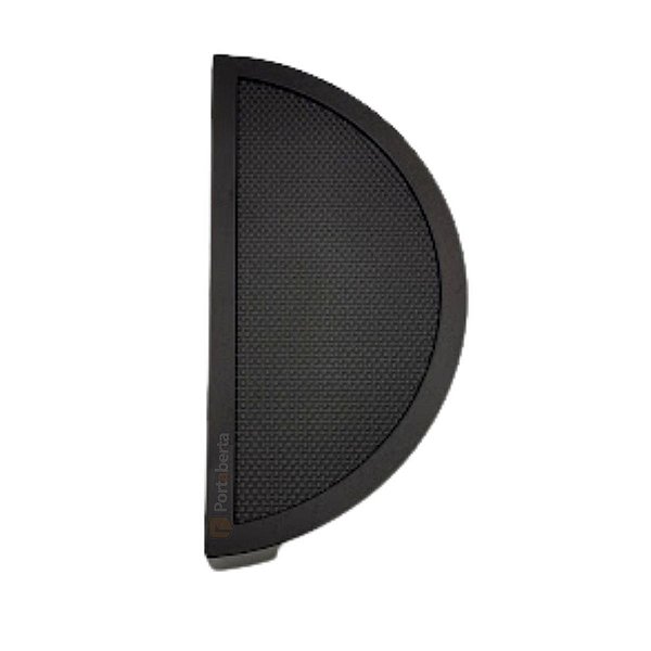 PUXADOR MOVEL CONCHA MEIA LUA PAIO 64MM PRETO ZEN ZP5426.24