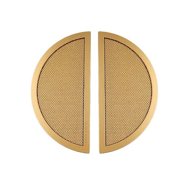KIT 2 PUXADOR MOVEL MOVEL PAIO 64MM DOURADO MATTE FOSCO ZEN