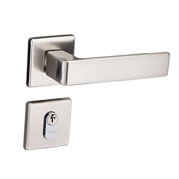 FECHADURA PADO CONCEPT 419 EXTERNA ESCOVADA 40MM QUADRADA