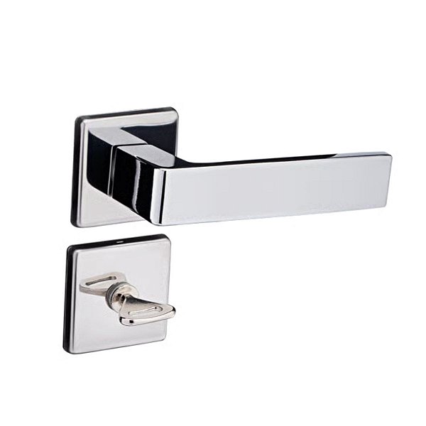 FECHADURA PADO CONCEPT 419 BANHEIRO CROMADA 40MM QUADRADA CR
