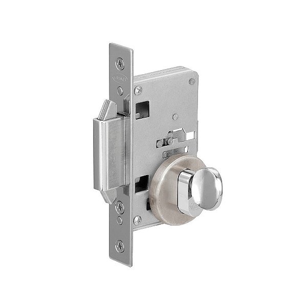 Fechadura Porta De Correr Avião Banheiro Imab 2469 Escovada