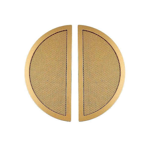 KIT 2 PUXADOR MOVEL MOVEL PAIO 64MM DOURADO MATTE FOSCO ZEN