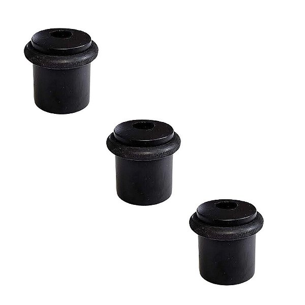 KIT 3 AMORTECEDOR DE PORTA IMAB 0300 ZAMAK PRETO FOSCO