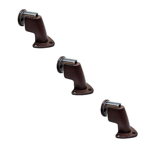 Kit 3 Prendedor Porta Magnetico 808 Imab Corten Piso Parede