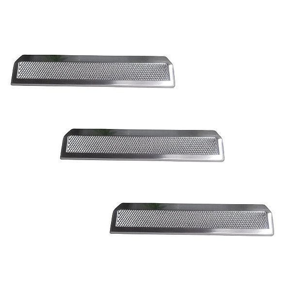 Kit 3 Puxador Moveis Citizen 45 Graus G Escovado Zen