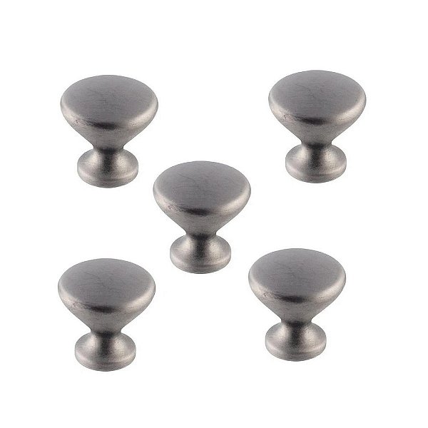 Kit 5 Puxador Cup Zen Niquel Velho Zp5238.889 Ponto