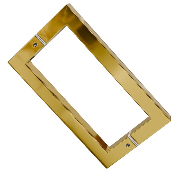 PUXADOR PARA PORTA IL4070 20CM (200MM) DOURADO DUPLO ITALY