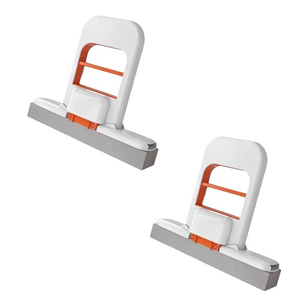 Kit 2 Mini Mop Rodo Esfregão Dobrável Multiuso Compacto