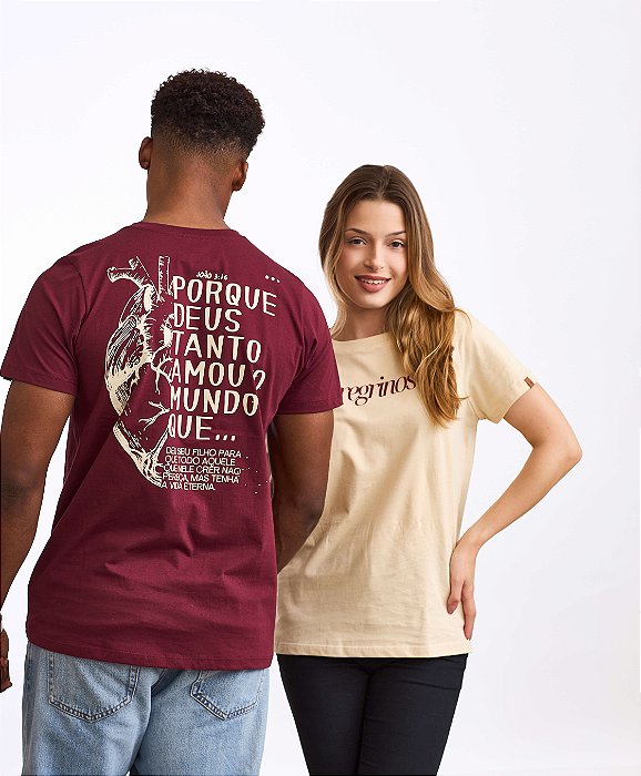 Camiseta João 3:16 - Unissex