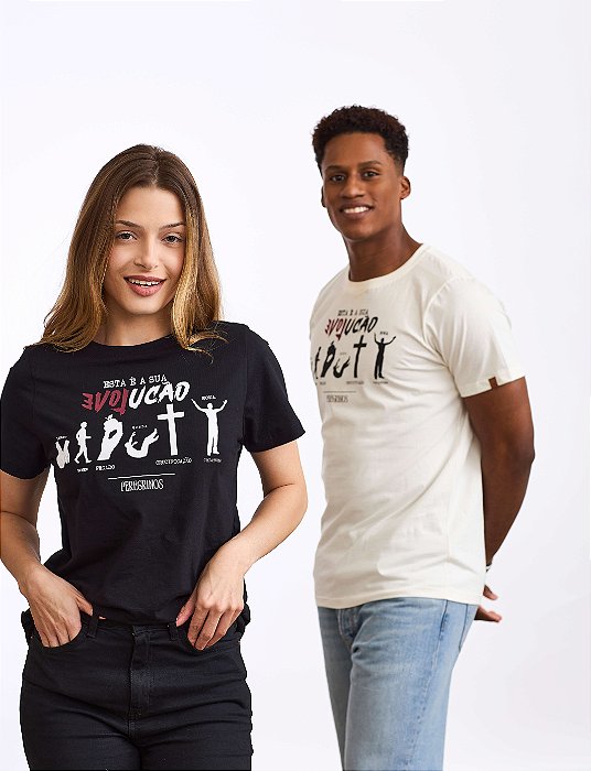 Camiseta Evolução - Unissex