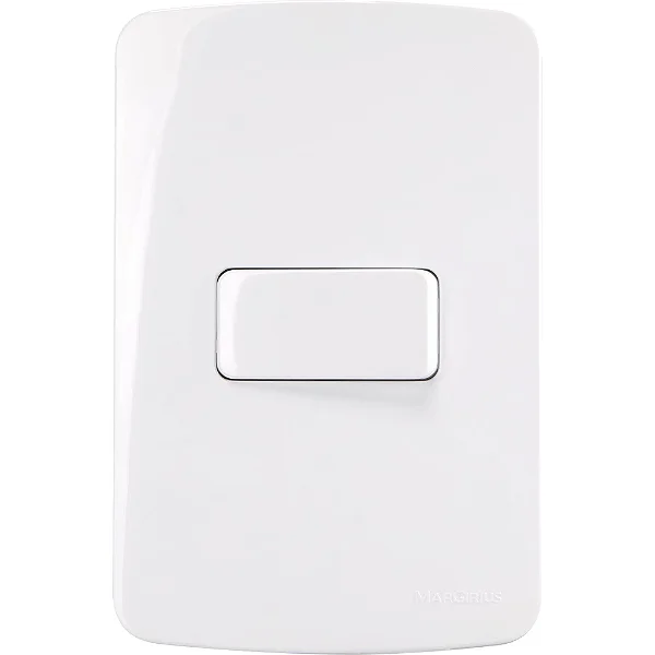 CONJUNTO MARGIRIUS B3 COM PLACA 4X2 1 PARALELO PA019476 BRANCO 672823