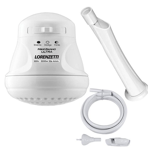 DUCHA LORENZETTI MAXI BANHO C/CANO 220V 5500W 622818