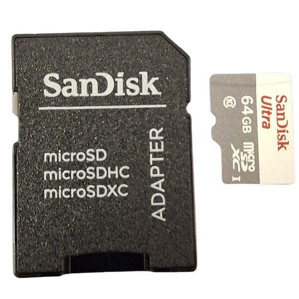 CARTAO MEMORIA MICRO SD 64GB SANDISK 060 841803