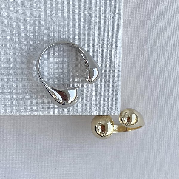 Anel bold esferas regulável