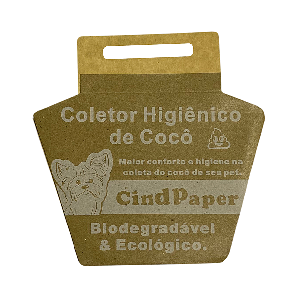 Coletor Higiênico de Fezes - Com 10 unidades