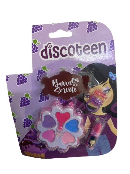 MAQUIAGEM INFANTIL - FLORZINHA / DISCOTEEN