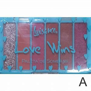 PALETA DE SOMBRAS - LOVE WINS COR A / LUISANCE