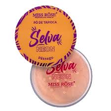 PÓ DE TAPIOCA - SELVA NEON PÊSSEGO / MISS RÔSE