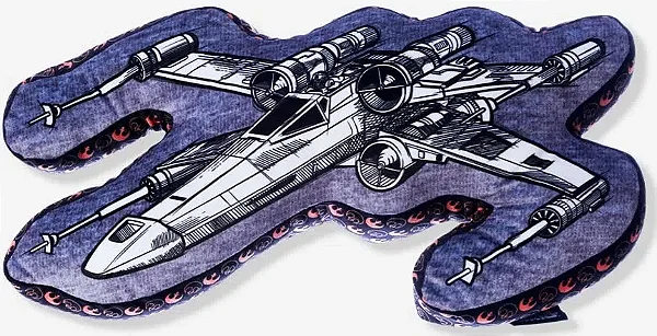 ALMOFADA FORMATO FIBRA NAVE STAR WARS