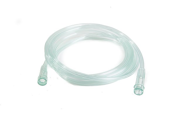 Extensão Oxigênio Pvc 4mm X 2,13 Mts Verde Foyomed