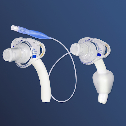 Cânula de Traqueostomia 8.5mm (8UN85R) Adulto Flexível Shiley™ sem Balão e Cânula Interna Reutilizável