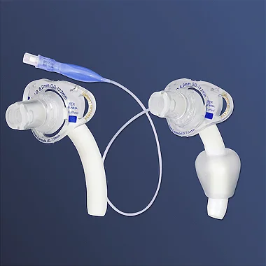 Cânula de Traqueostomia 7.0mm (5UN70A) Adulto Flexível Shiley™ sem balão com Cânula Interna Descartável