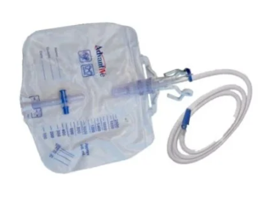 Bolsa Coletora de Urina com Câmara de Pauster 2000ml - Sistema Fechado  - Advantive