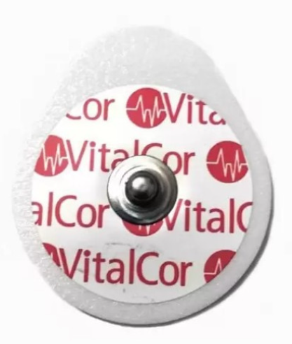 Eletrodo ECG Adulto - Descartável - Cardio Gel - 50un - Vitalcor