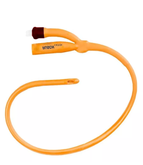 Sonda Foley Látex Siliconizado 2 Vias - N.16Fr - 15-30ml - 1un - VitalGold
